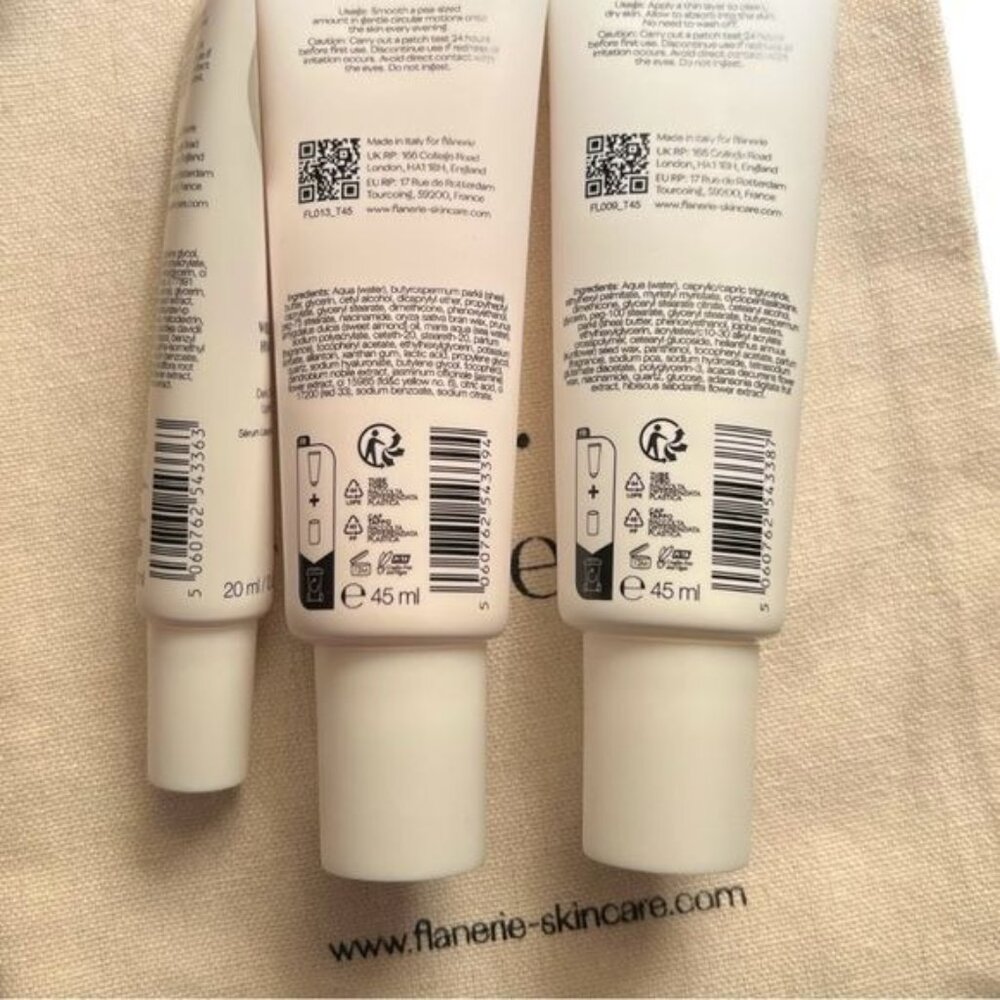 NEW Flanerie Rest & Rebalance Set Eye Serum Mask & Face & Eye Cream Set French - Picture 4 of 7